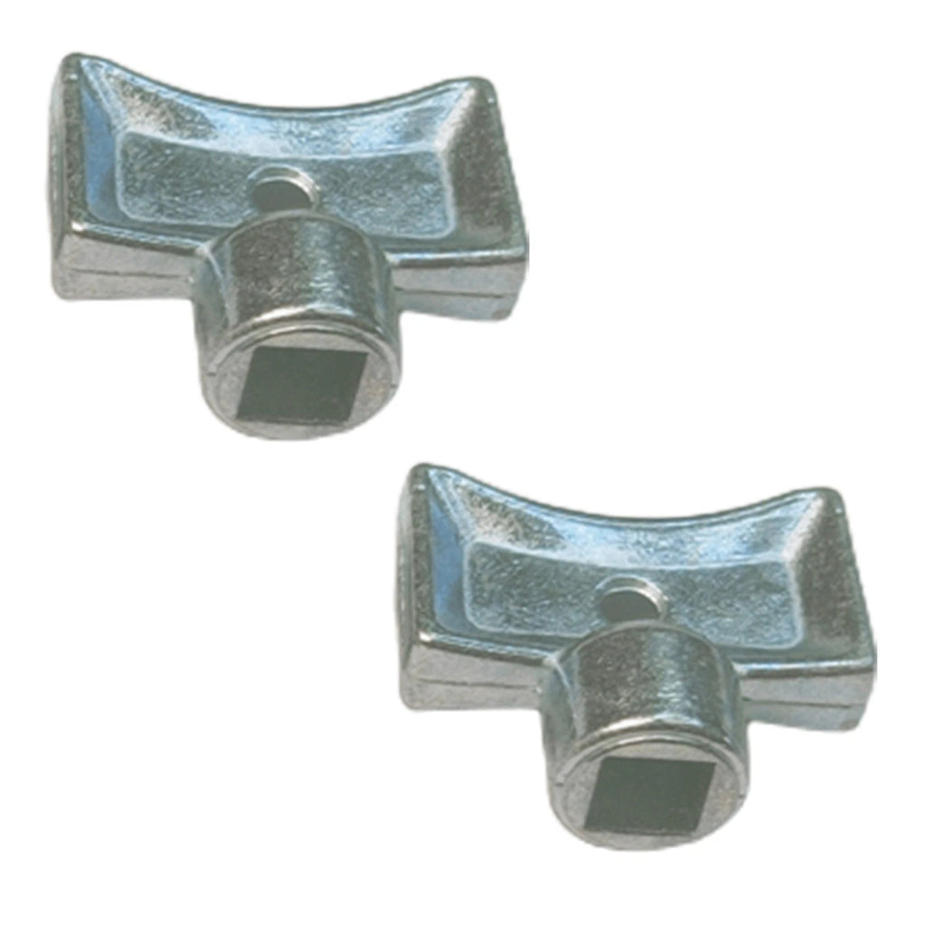 Exhaust Valve Key for Standard Heating Valves (Silver Square Socket)