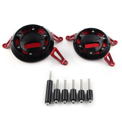 Red Engine Stator Cover Protector for Kawasaki Z1000 (2010–2016) Z1000SX (2010–2017)