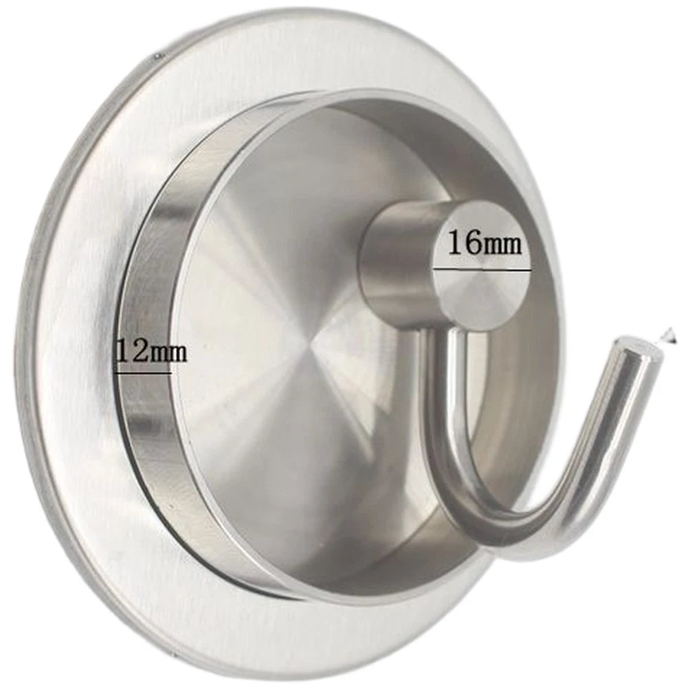 304 Stainless Steel Concealed Rotating Hook for Bathroom (No Drill)