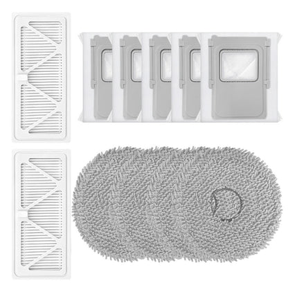 Mop Cloth Dust Bag Kit for DJI ROMO S A P Robot Vacuum Cleaner