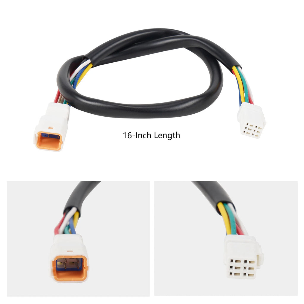 16'' Electronic Throttle Wire Extension Harness Kit for Harley Fat Boy (2018–2023)