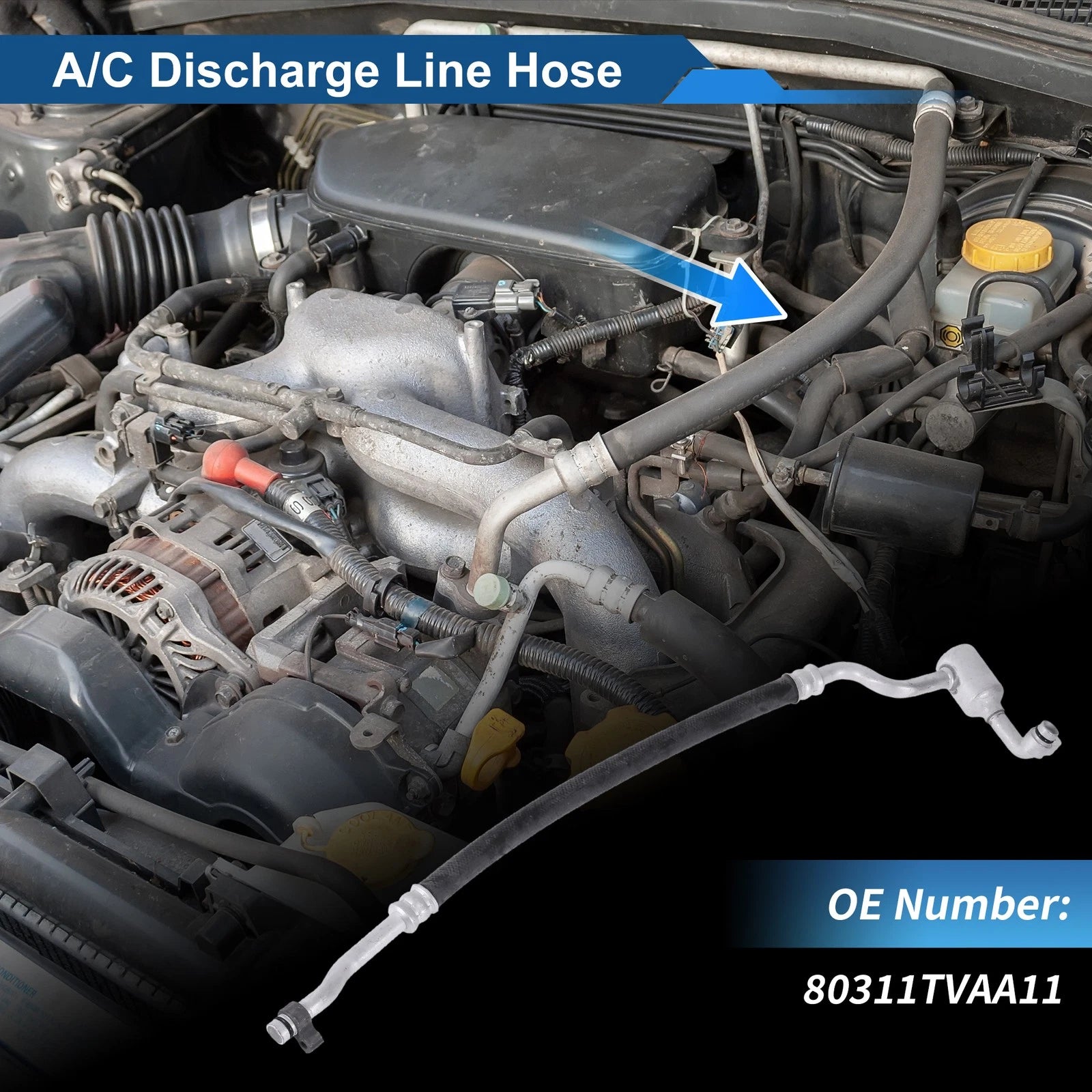 A/C Refrigerant Liquid Hose Replacement for Honda Accord 2018–2022