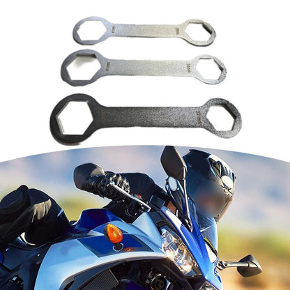 3PCS Motorcycle Spindle Wrench Set for Fork Nut and Bearing Maintenance