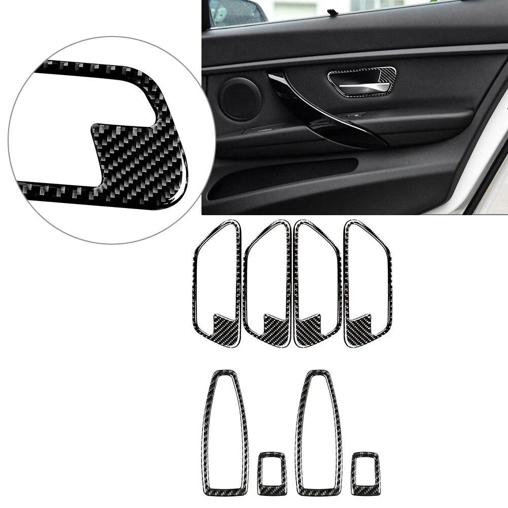 8Pcs Door Panel Trim for BMW 3 Series F30 GT F34 (2013–2019)
