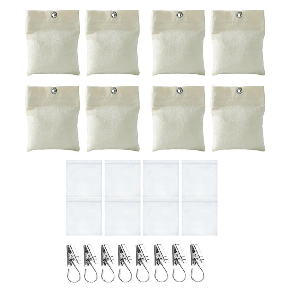 8 Pack of 15oz Outdoor Curtain Weights for Stabilizing Tablecloths
