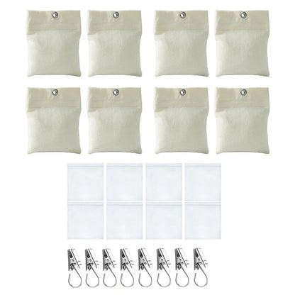 8 Pack of 15oz Outdoor Curtain Weights for Stabilizing Tablecloths