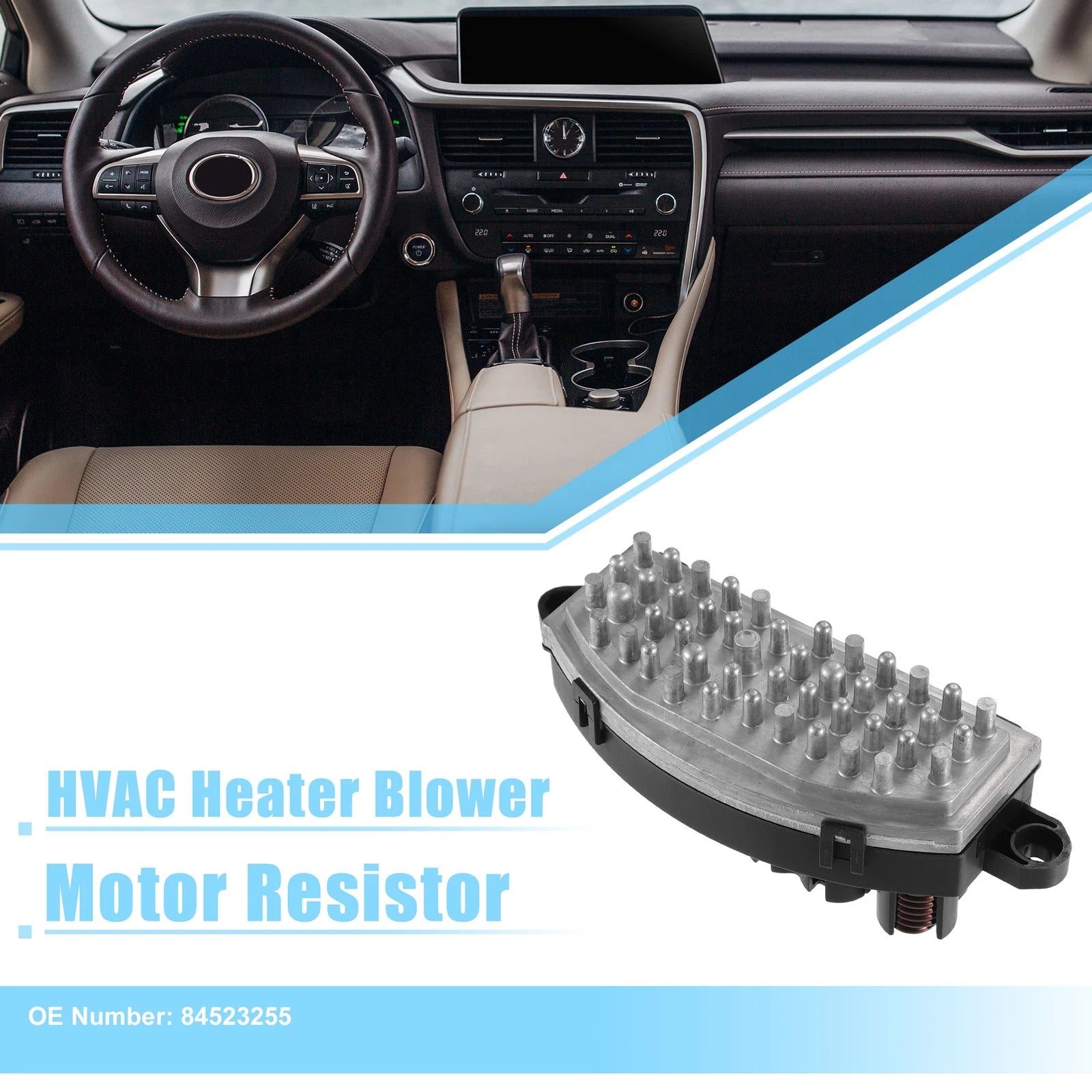 HVAC Blower Motor Resistor for Chevrolet Silverado 1500 (2020–2023)