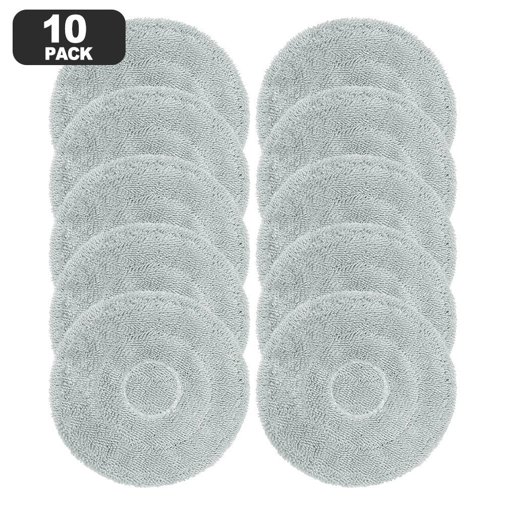 10pk Reusable Microfiber Mop Cloths for Trouver E30 (RLE52SC)