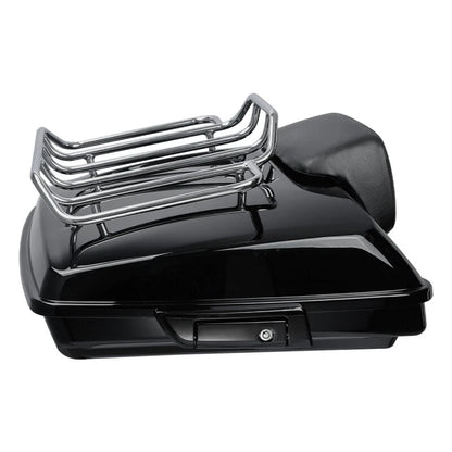 Razor Trunk Backrest Chrome Rack for Harley Touring Electra Glide (2014–2026)