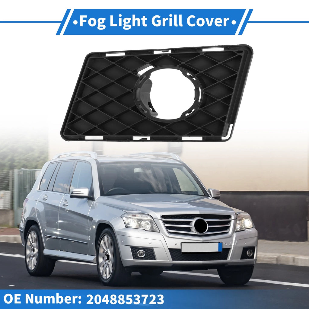 Front Left Fog Light Grill Replacement for Mercedes-Benz GLK-Class (2009–2015)