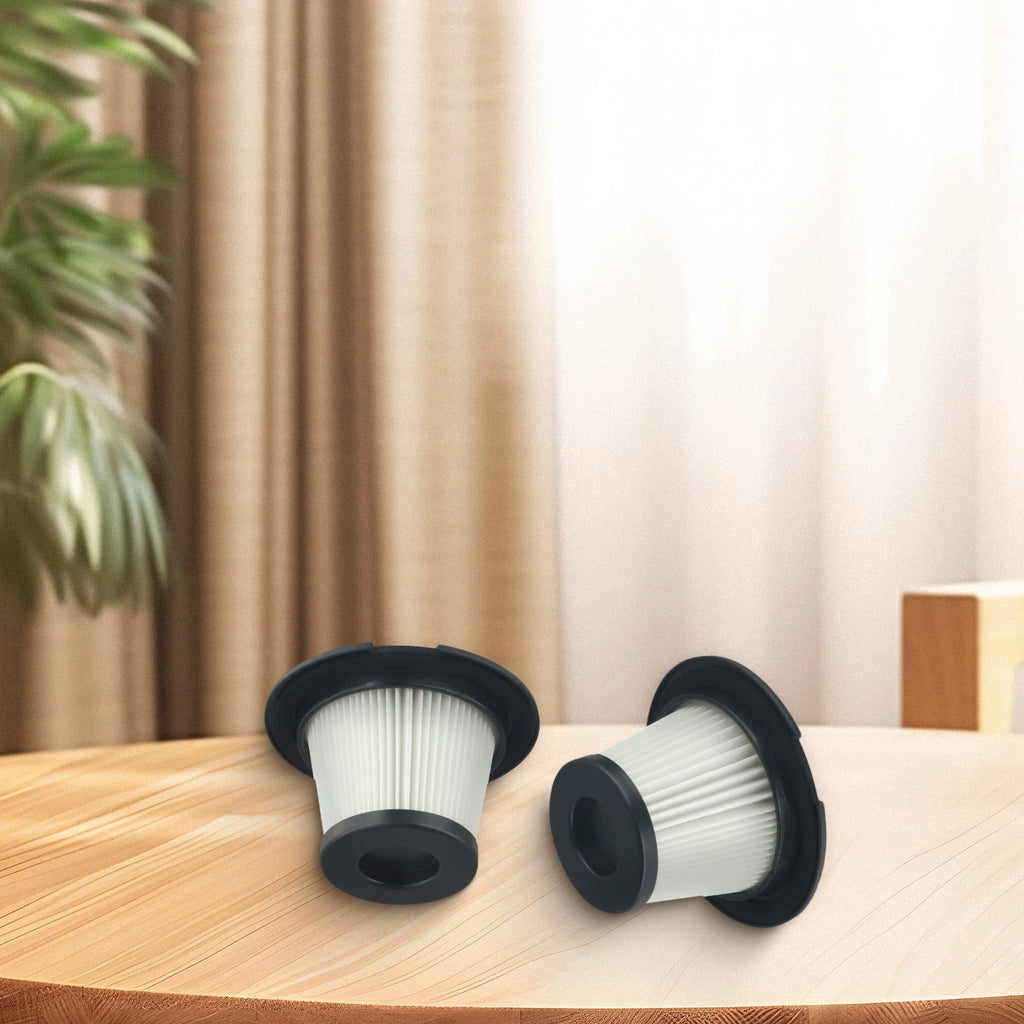 Set of 2 Plastic Replacement Filters for Vacuum Cleaner