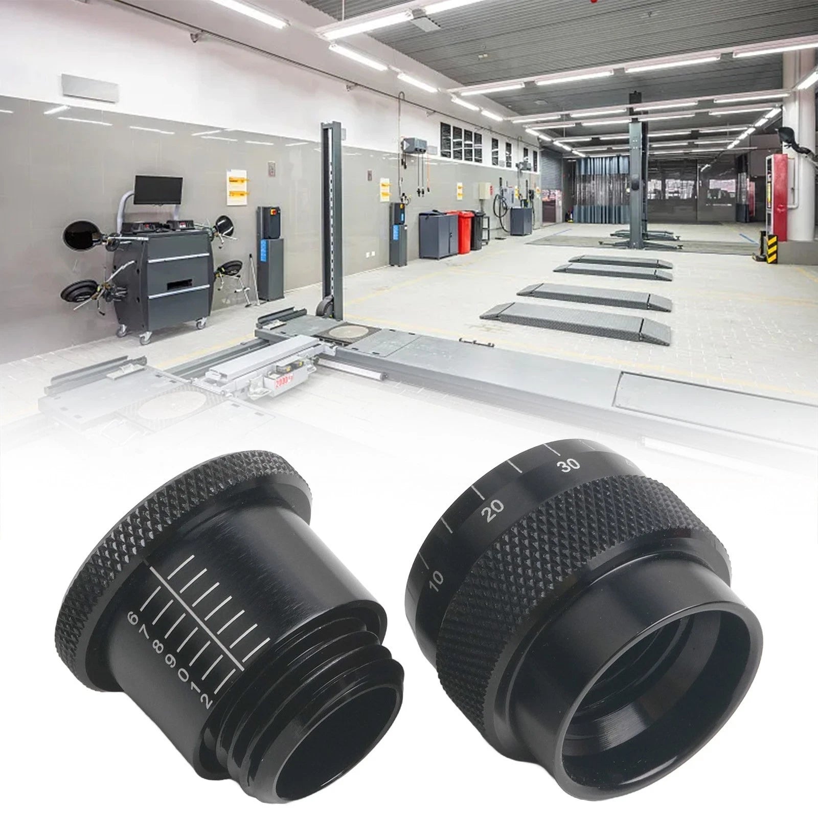 Valve Spring Height Micrometer Tool for V8 Engine Applications