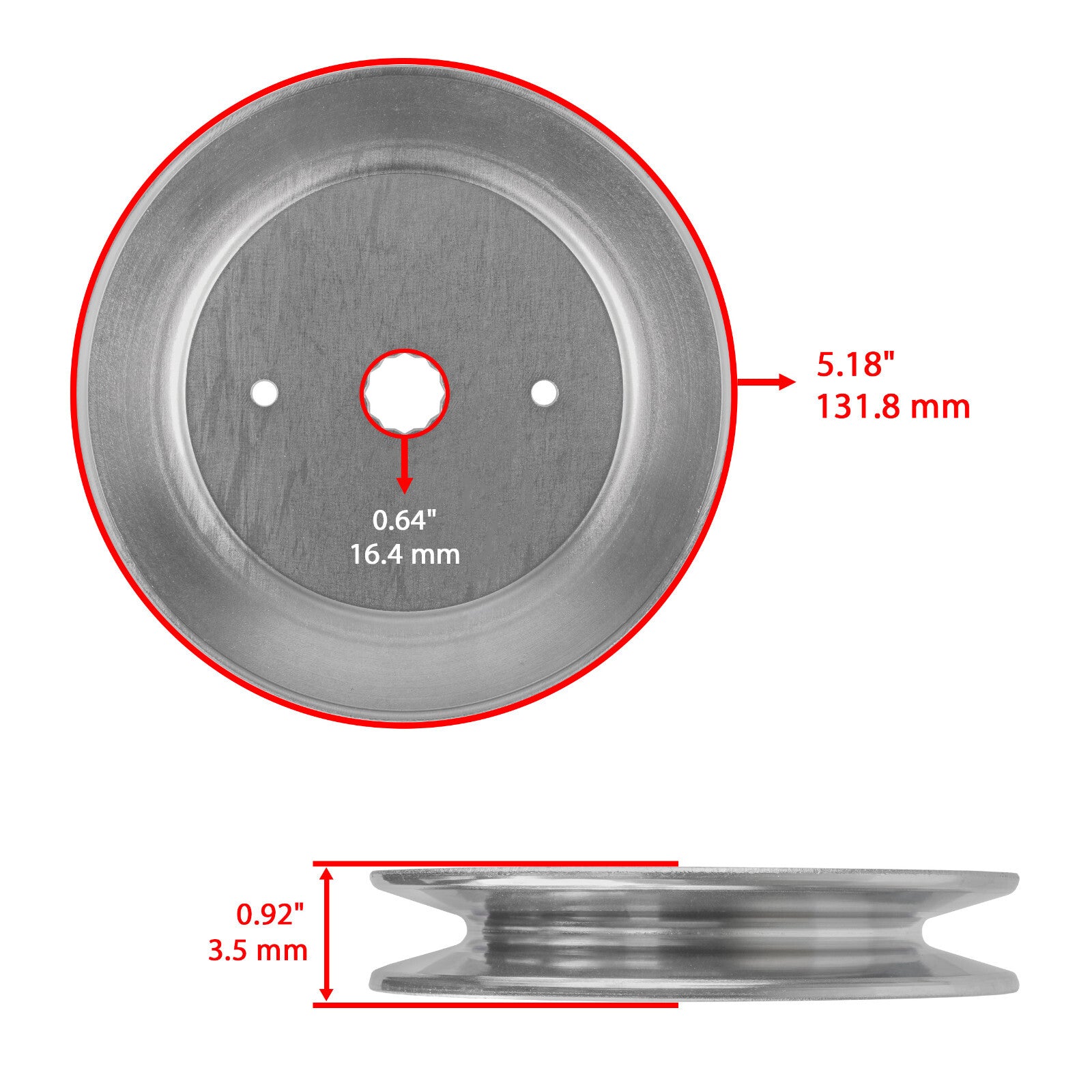 Deck Spindle Blade Belt Kit Replacement for Craftsman Husqvarna (2000–2024)
