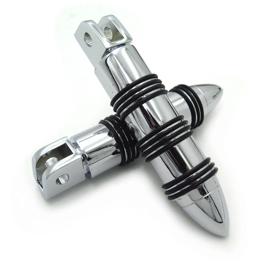 Chrome Front Foot Peg for Honda CBR 954RR (2002–2003)