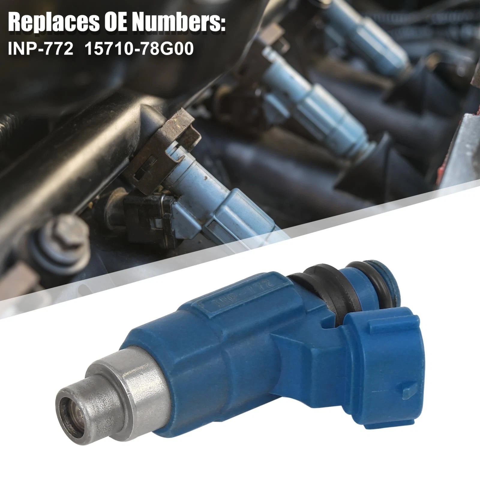 Fuel Injector Nozzle Replacement for Suzuki Carry Mazda BT-50 B 2.6 (2016–2019)