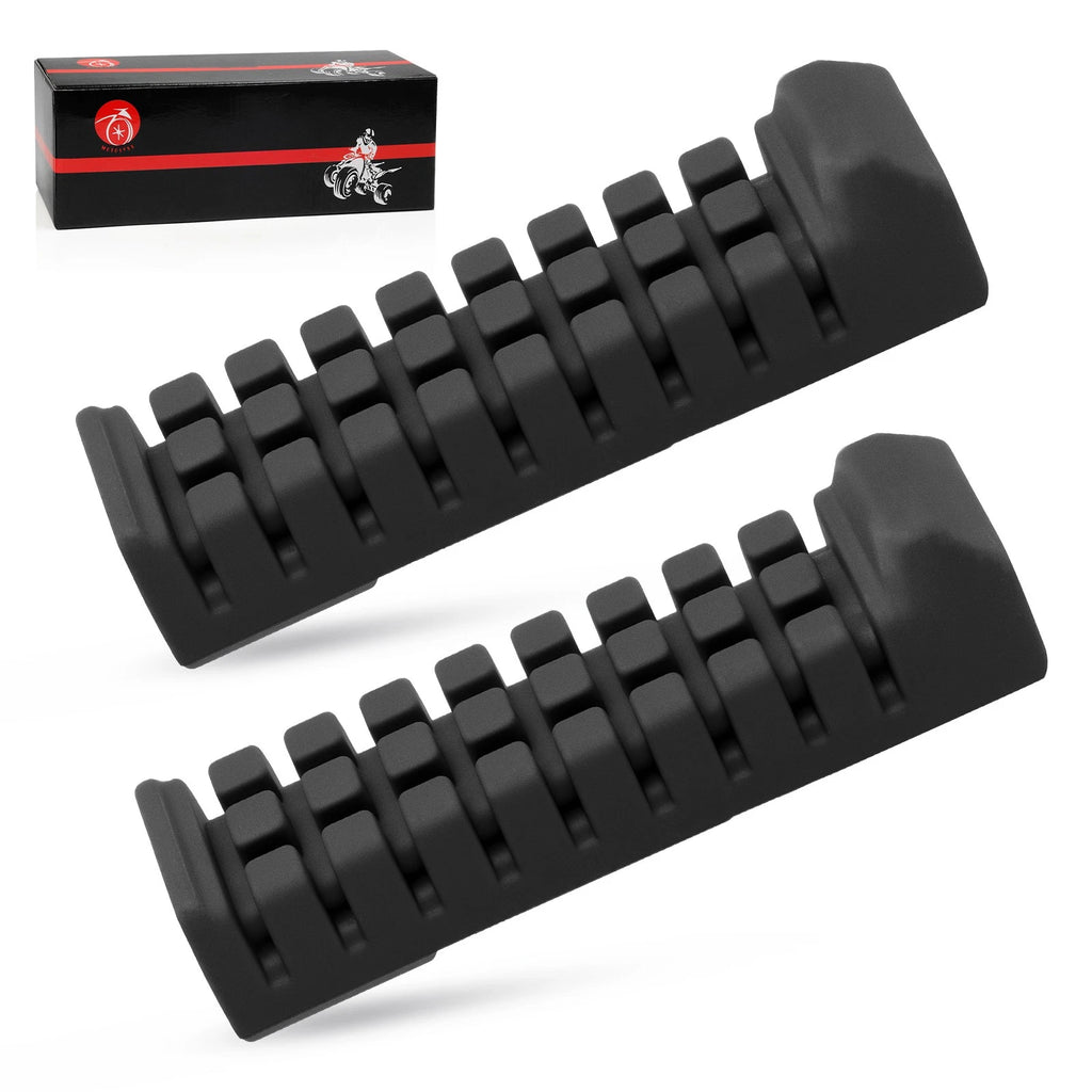 2X Foot Peg Rest Rubber for Suzuki LT80 (1987–2006) 43551-40B00