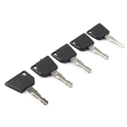 5PCS Ignition Keys for JCB Bobcat Caterpillar Dynapac Gehl Volvo
