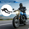 Adjustable Brake Clutch Levers for Yamaha MT-07 (2014–2022) - Solid Black, 1 Pair