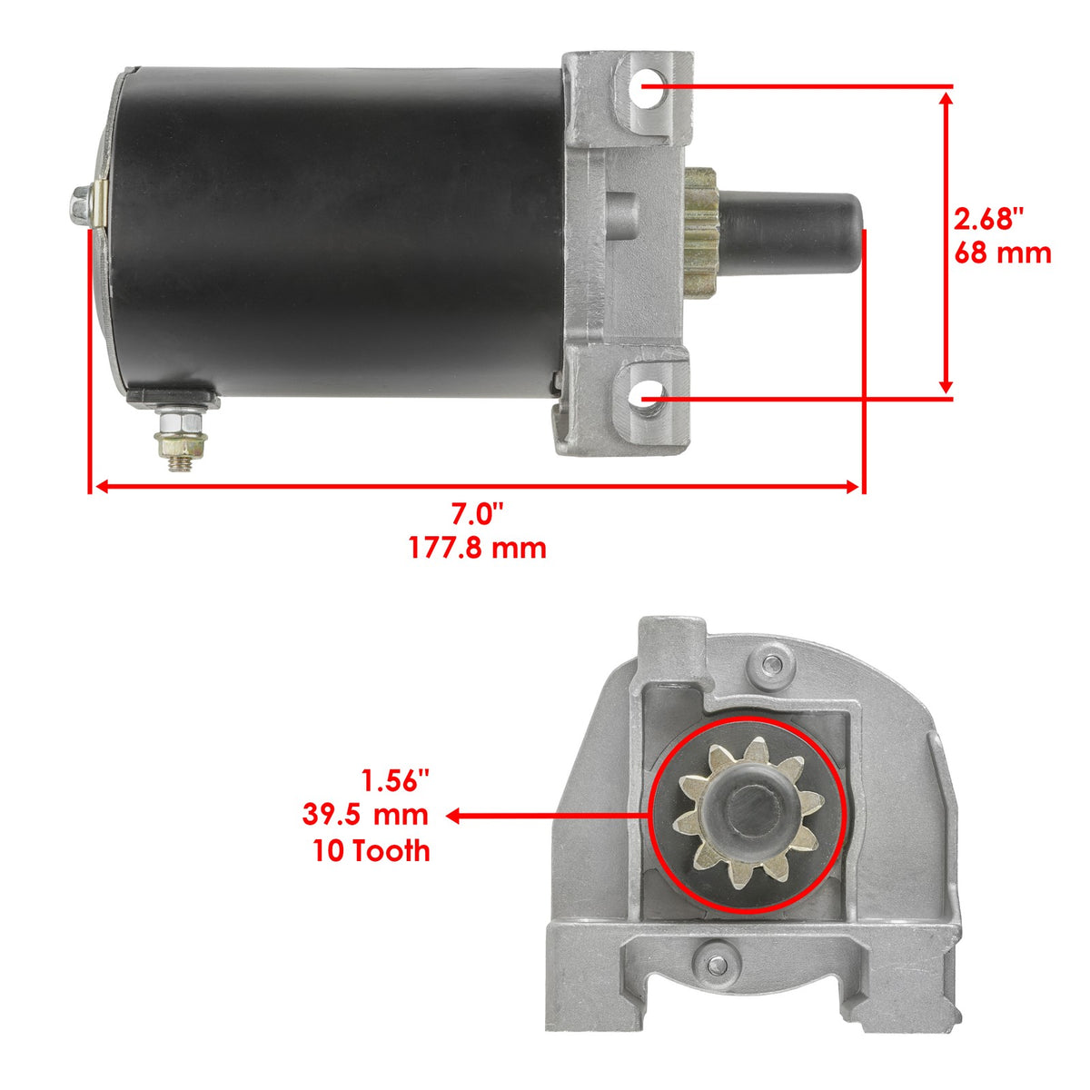 New Starter Replacement for Generac (2000–2003)