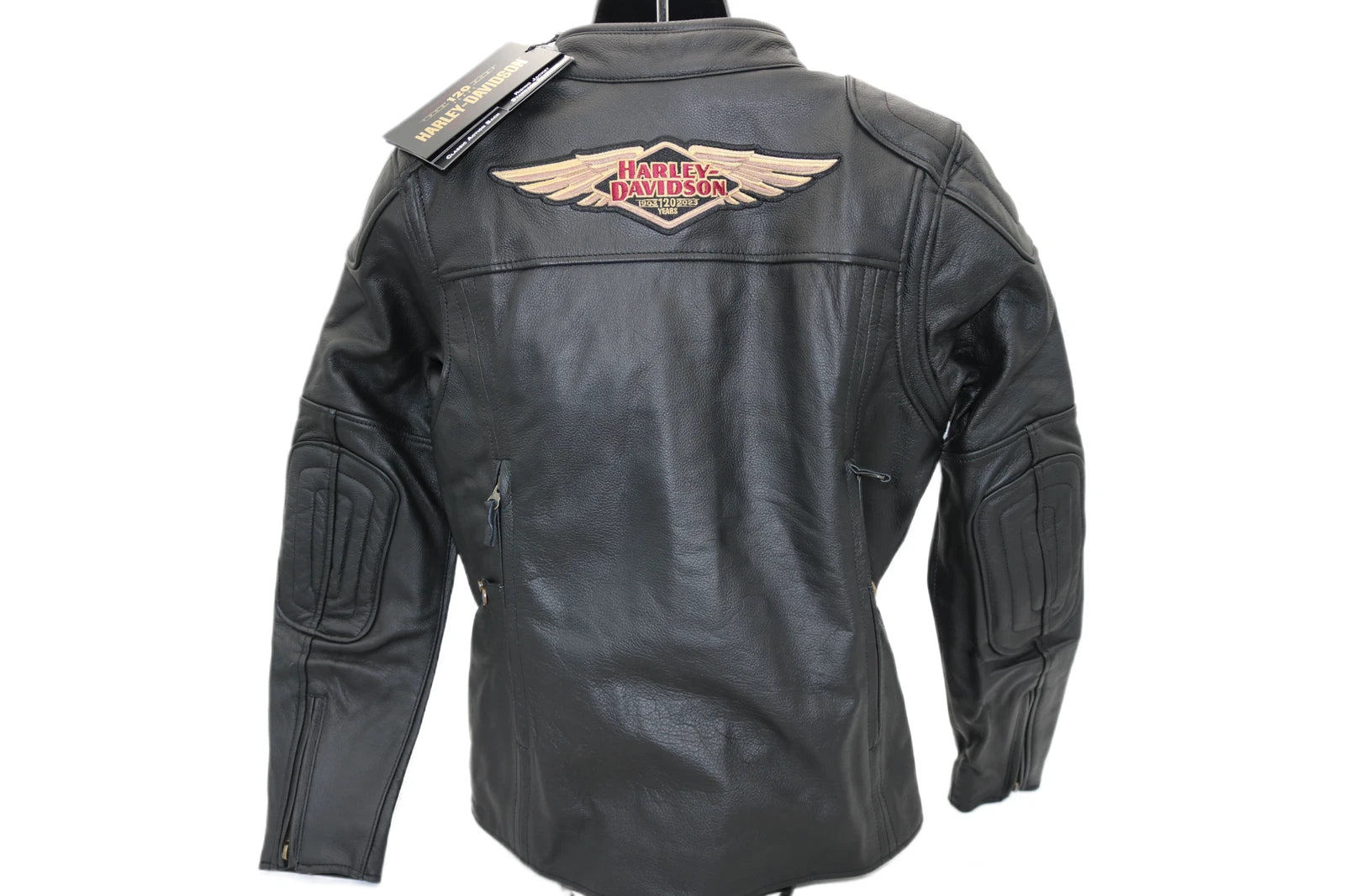 Nostalgia Triple Vent Leather Jacket for Harley-Davidson (NWT, Medium)