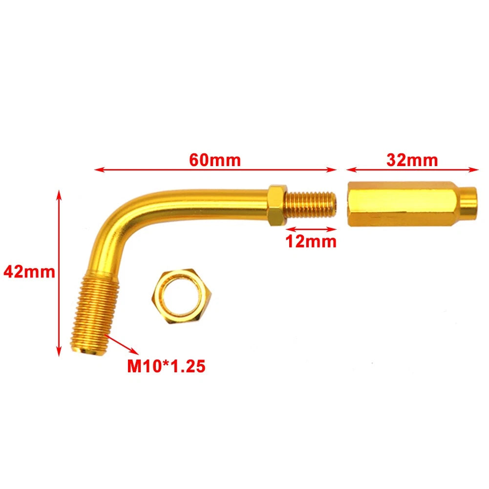 90 Degree Throttle Cable Adjuster for Universal Motorcycle (All Years)