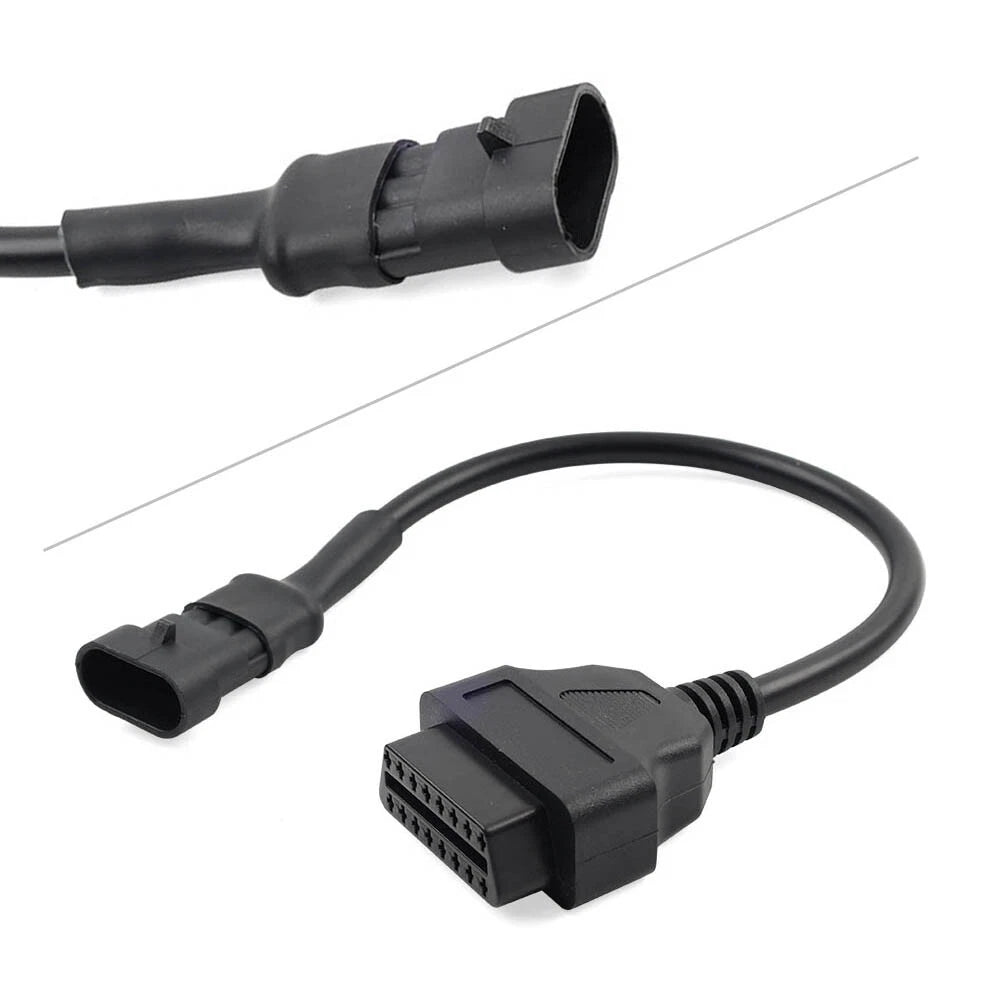 3 Pin to 16 Pin OBD2 Diagnostic Cable Adapter for Cfmoto