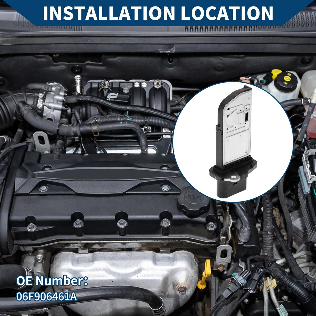 Mass Air Flow Sensor Replacement for Audi A4 2003–2006