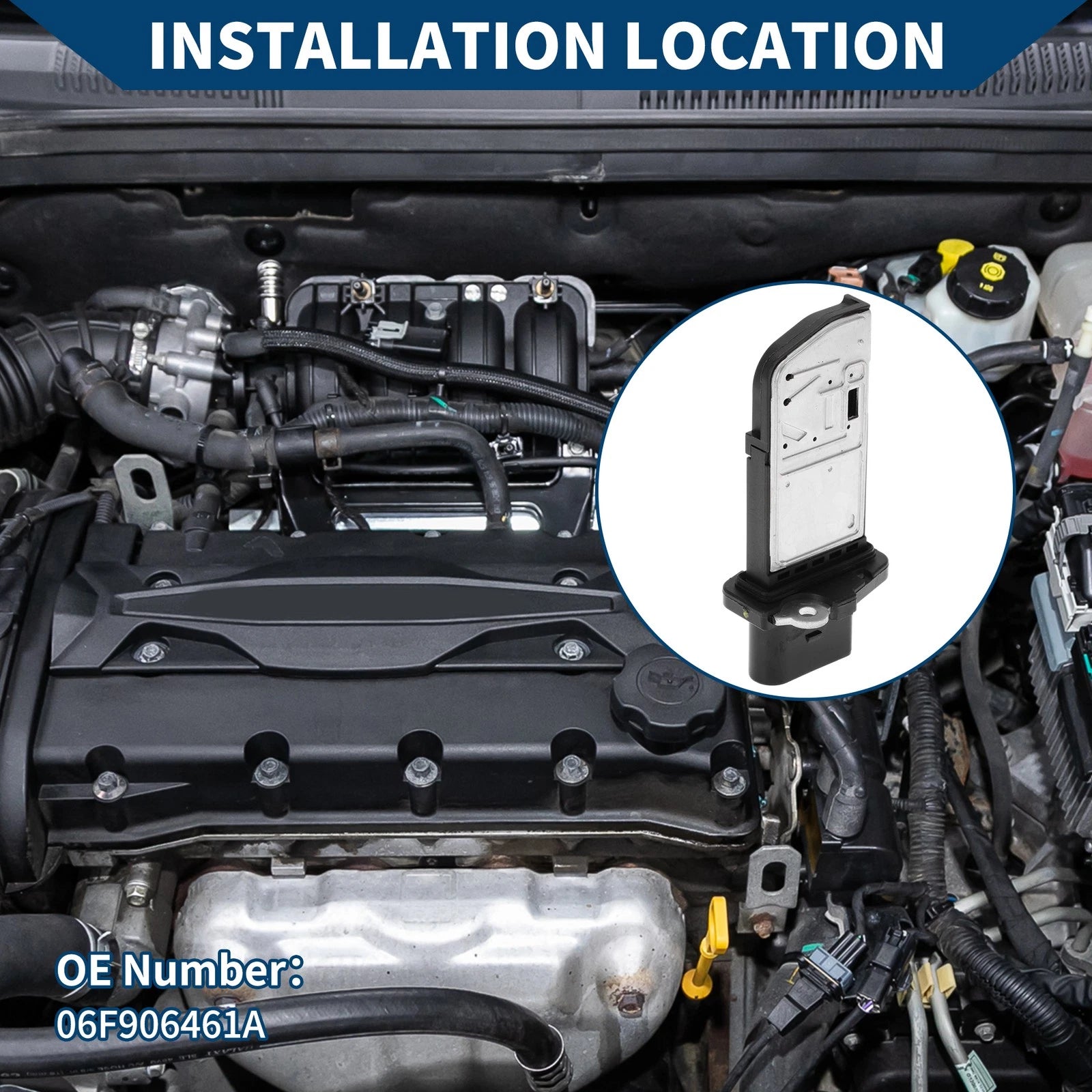 Mass Air Flow Sensor Replacement for Audi A4 2003–2006