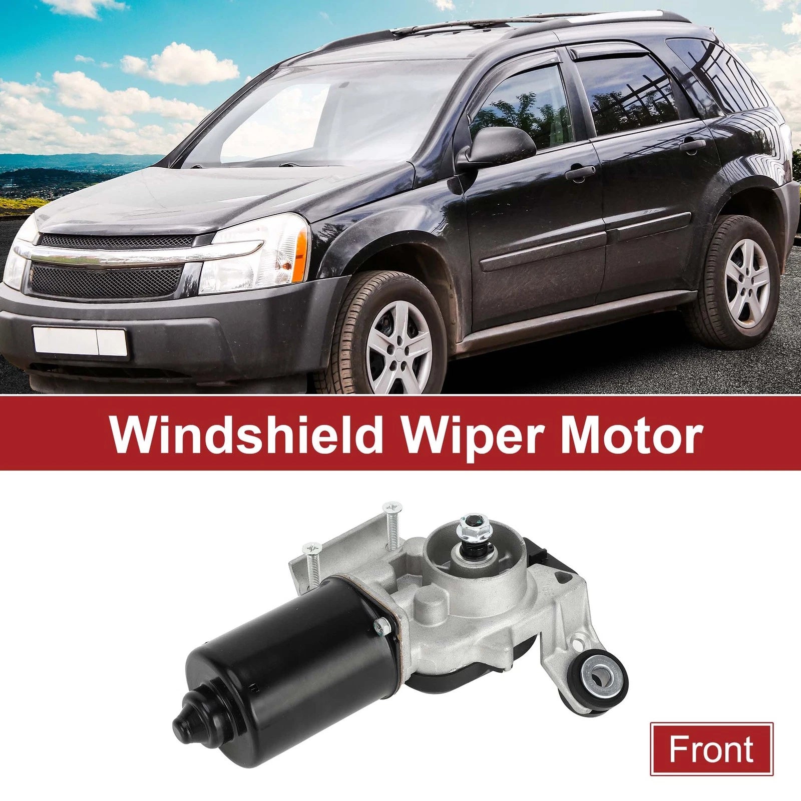 Front Windshield Wiper Motor Replacement for Chevrolet Equinox (2007–2008)