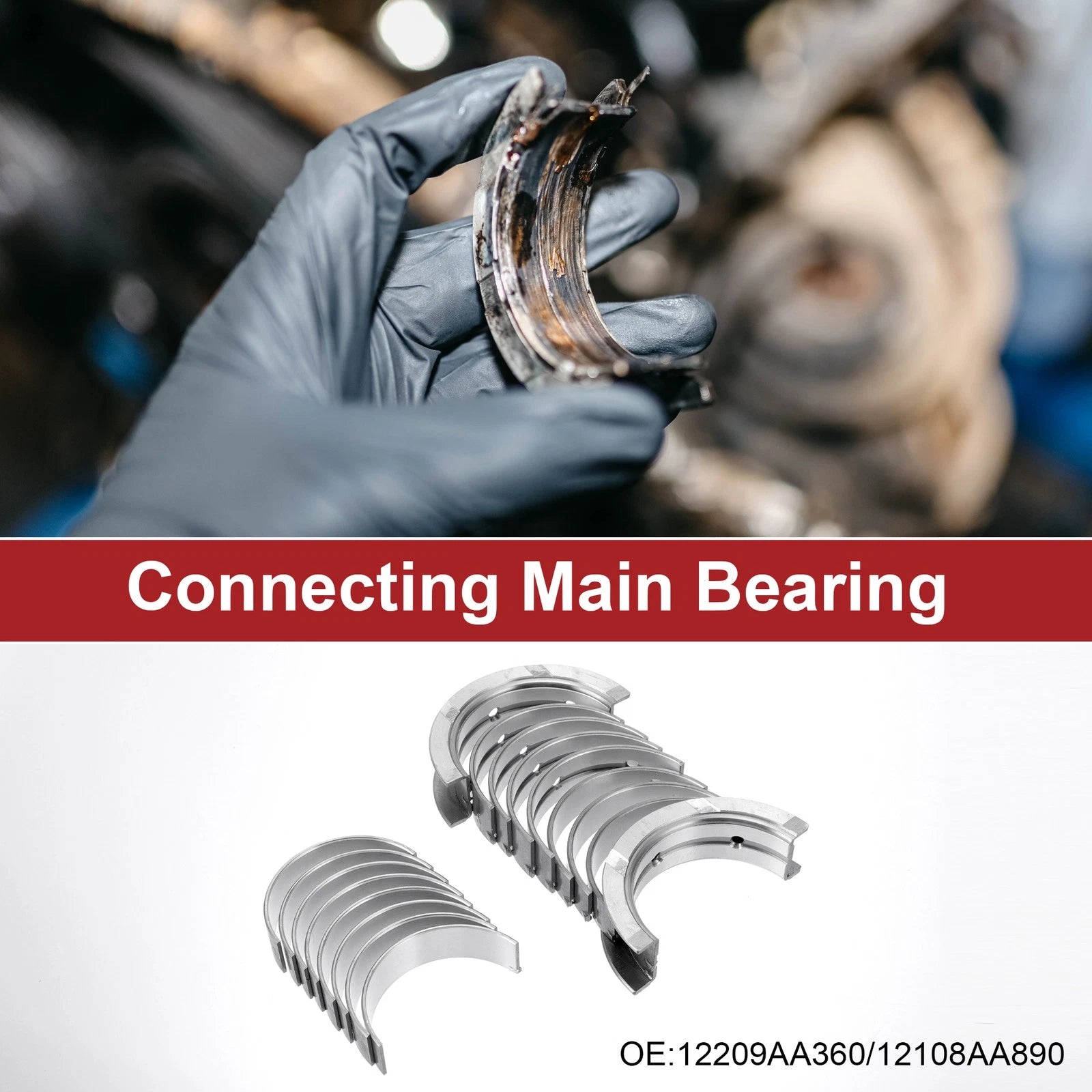 Engine Main and Connecting Rod Bearing Kit for Subaru Outback (2010–2014)