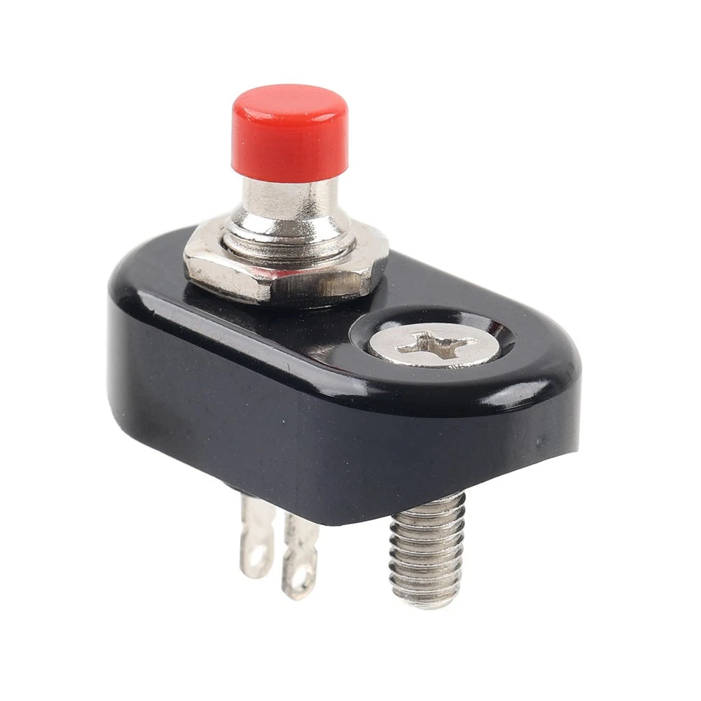 Mini Retro Vintage Motorcycle Push Button Switch For Harley 7/8" 1" Handlebar