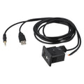 AUX Interface + USB Cable for Nissan Models (2013–2019)