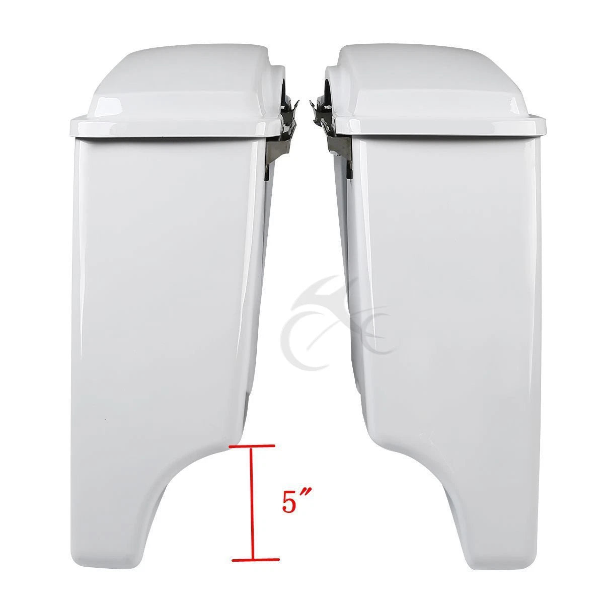 5" Stretched Saddlebags Conversion Bracket for Harley Softail (1984–2017)