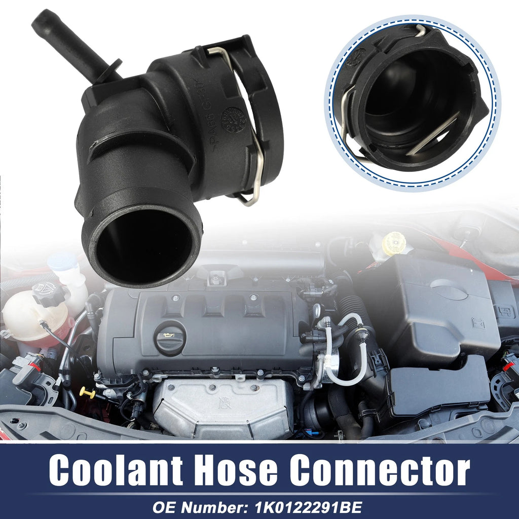 Radiator Coolant Hose Flange Connector Replacement for Audi A3 2.0L (2015–2020)