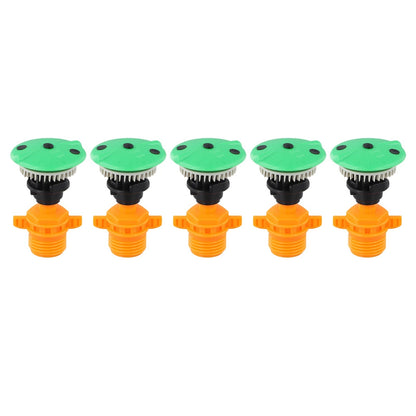 5PC Automatic Sprinkler Rotating Nozzles for Garden Lawn Watering