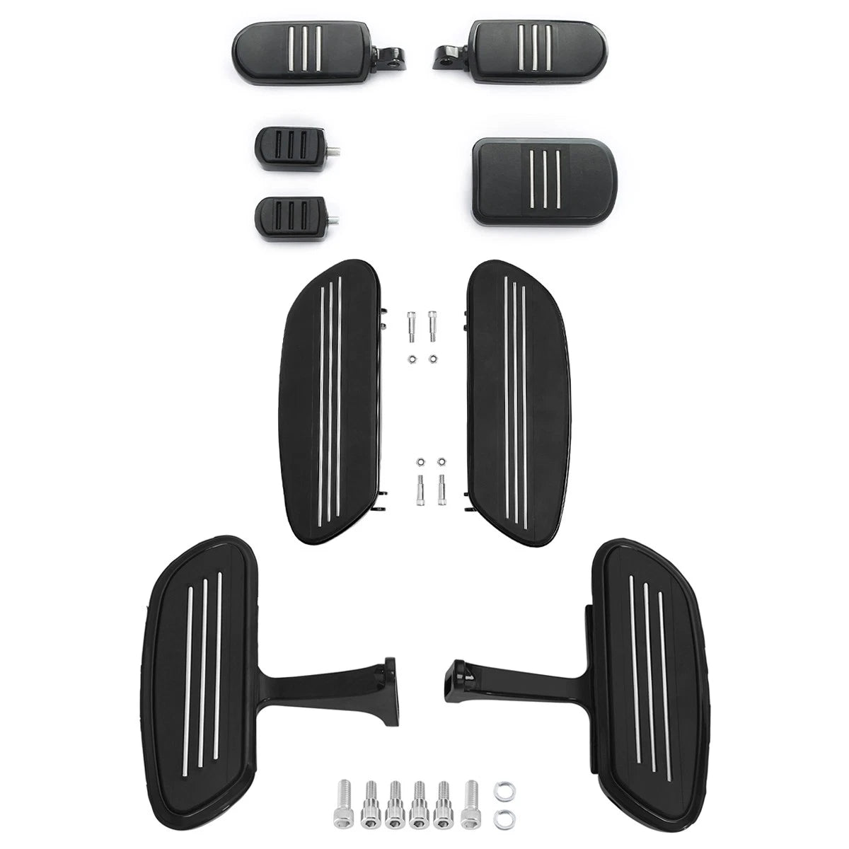 Floorboards & Pegs for Harley Touring (1993–2025)