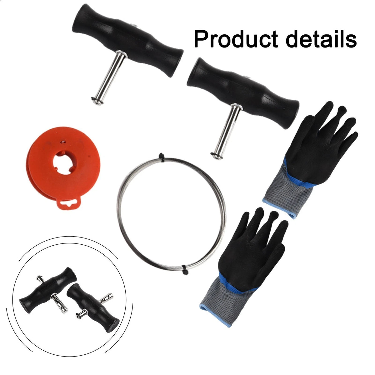 Professional Grade 6 Piece Tool Set for Quick and Safe Windshield Removals