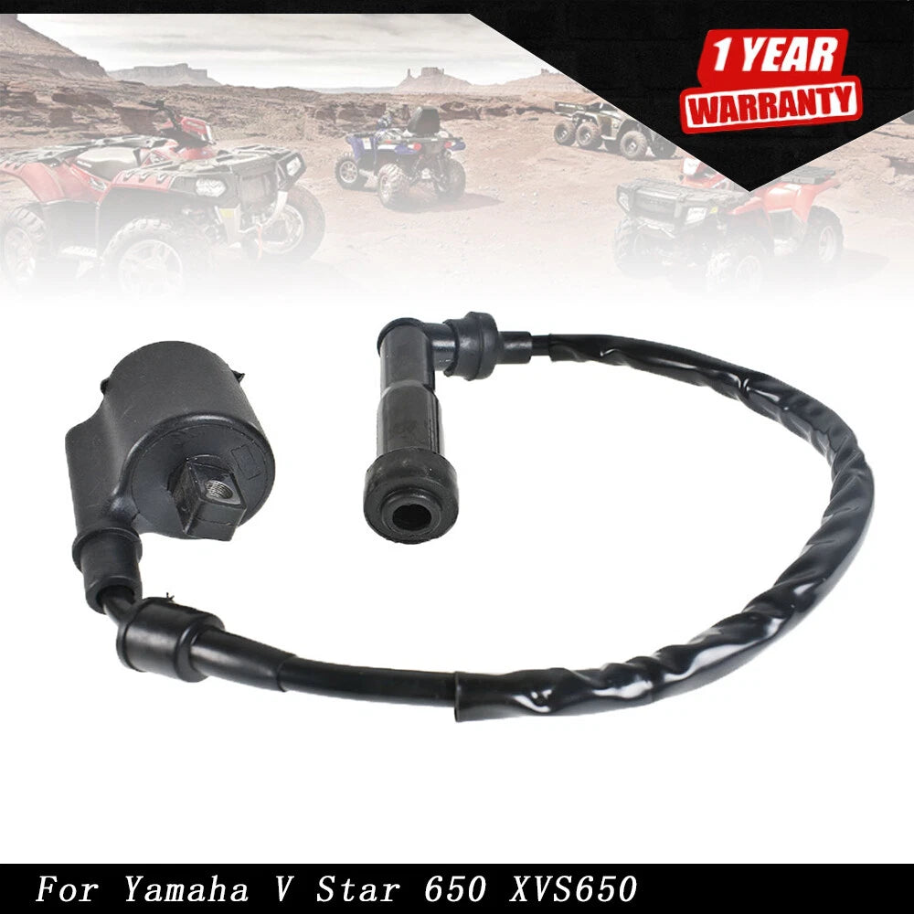 Ignition Coil for Yamaha V Star 650 XVS650 (1998–2016)