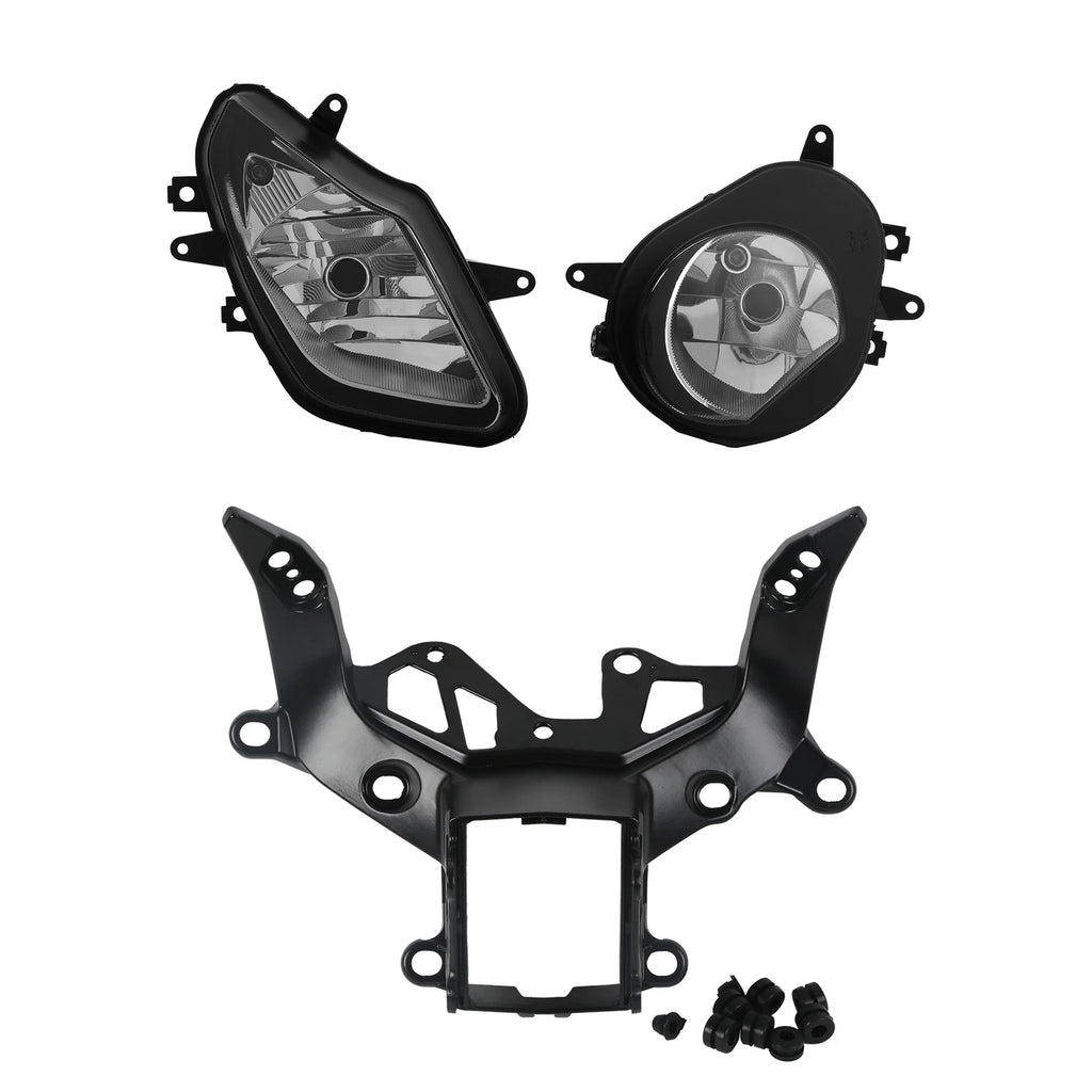 Headlight Assembly & Upper Fairing Stay Bracket for BMW S1000RR (2009–2014)