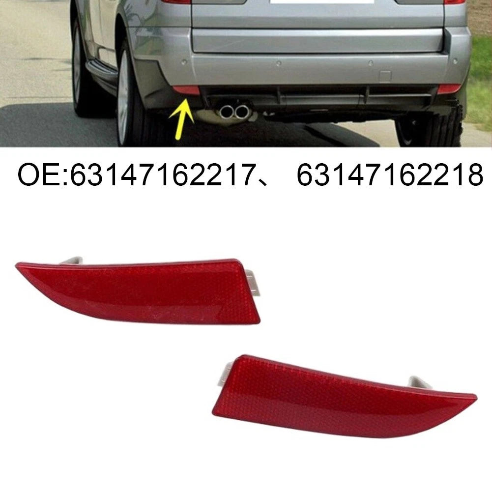 Rear Bumper Reflectors for - High Visibility, Weather Resistant