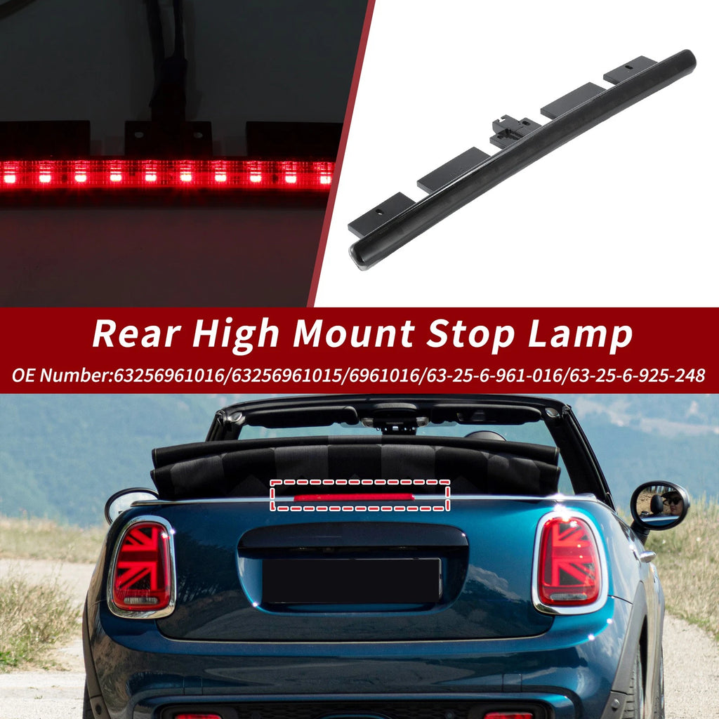LED Third Brake Light for Mini Cooper R52 (2005–2008) 63256961016 Black