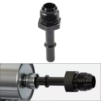 8AN Male to 3/8" Male SAE Quick-Disconnect EFI Fuel Rail Fitting