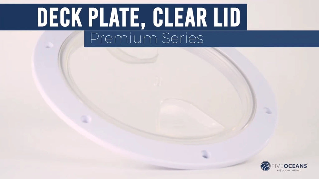 8" Round Inspection Deck Plate for Boat (Marine Access Hatch)
