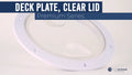 8" Round Inspection Deck Plate for Boat (Marine Access Hatch)
