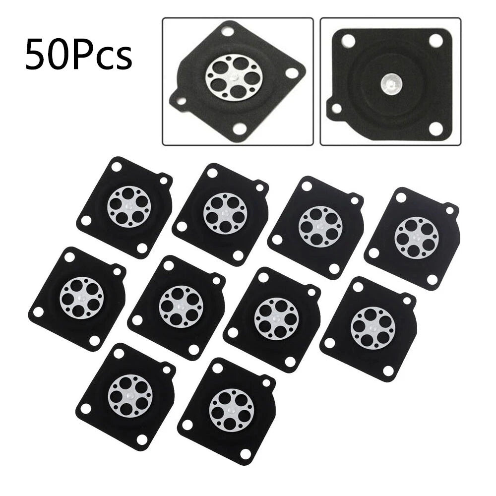50Pc Carburetor Metering Diaphragm Rebuild for ZAMA C1U (A015010)