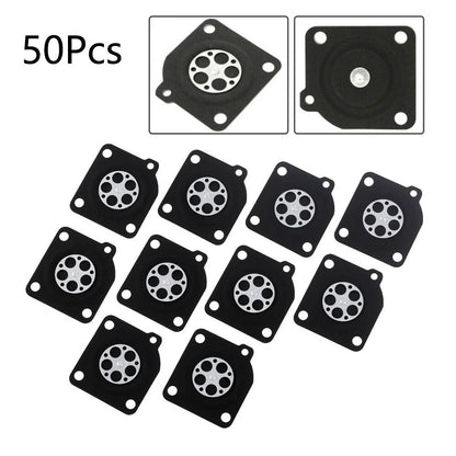 50Pc Carburetor Metering Diaphragm Rebuild for ZAMA C1U (A015010)