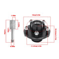 7-Piece Trailer Hub Kit for 5 on 4.5" BT16 Spindle