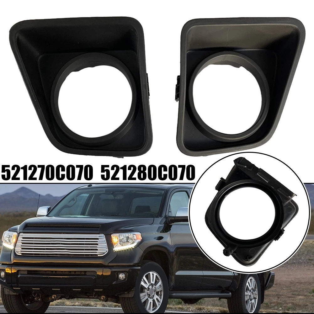 Front Fog Light Cover Frames for Toyota Tundra (2014–2021)