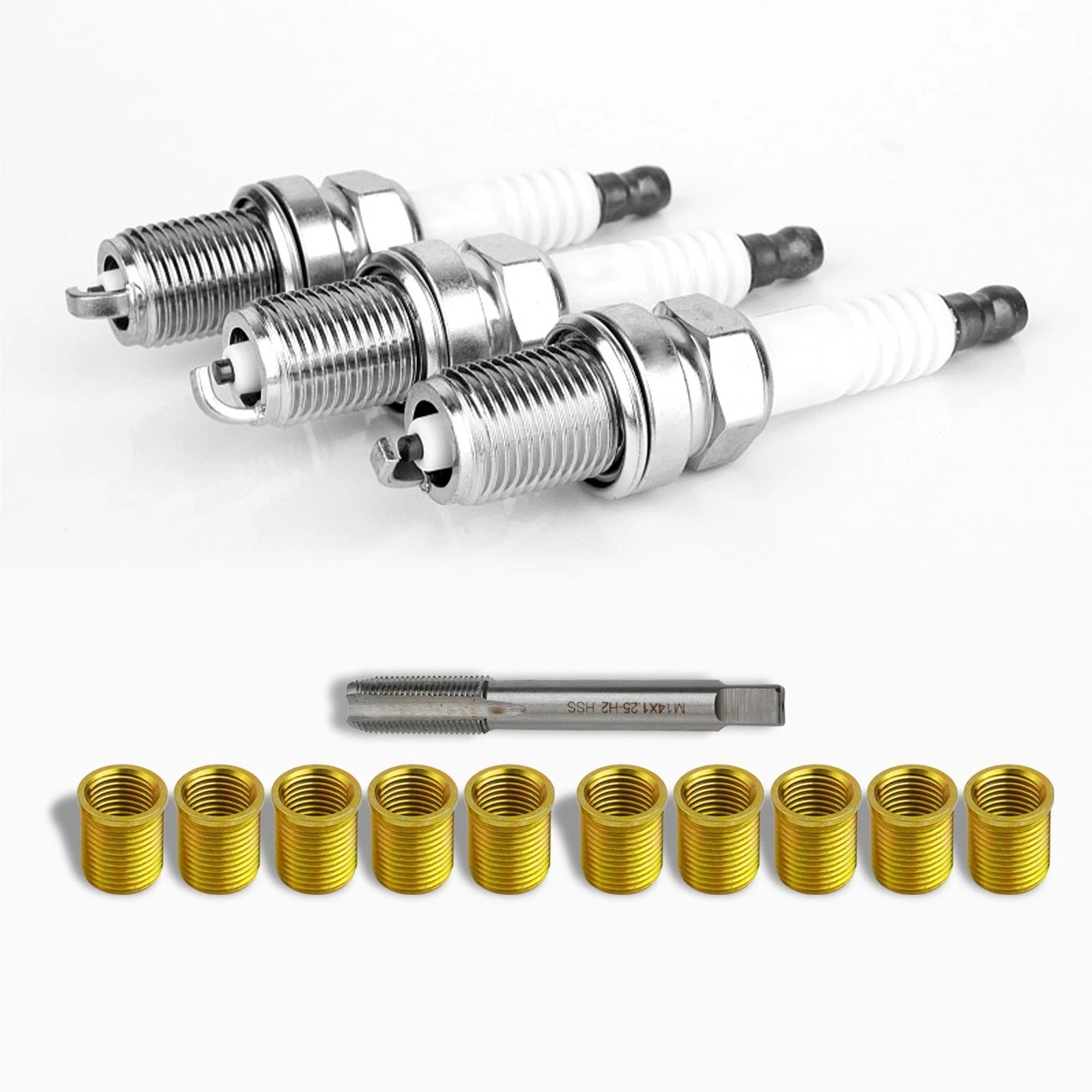 11pcs Thread Repair Tools for Standard Sizes