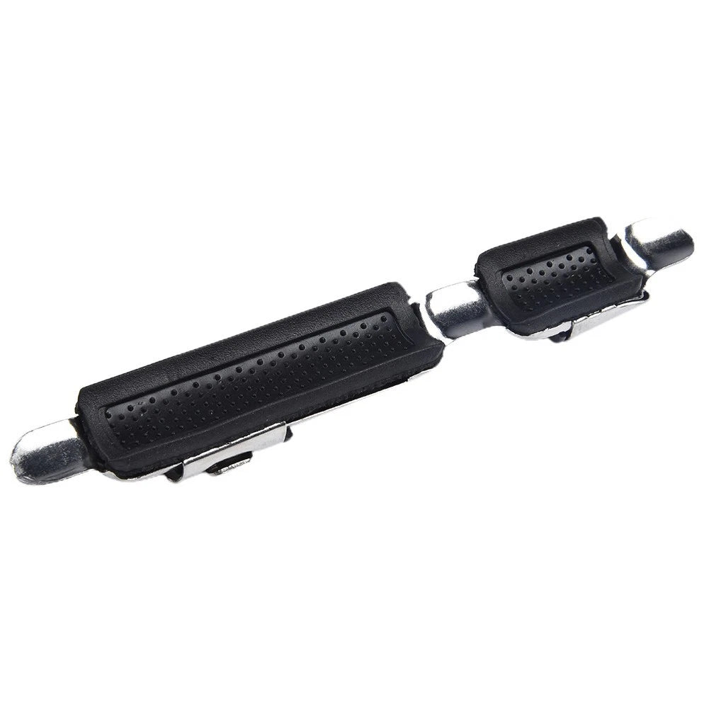 Reel Holder for Professional Use - Silver Soft Rubber Pad Stainless Steel